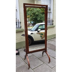 Cheval Mirror Edwardian